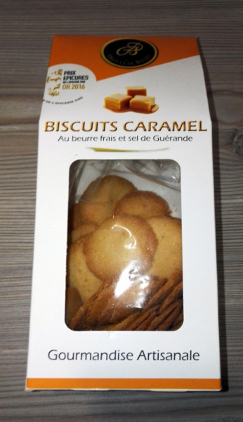 Biscuits caramel